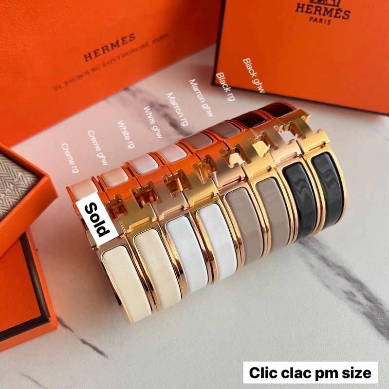 ถูกที่สุด ของแท้ 100% Hermes Clic clac PM size