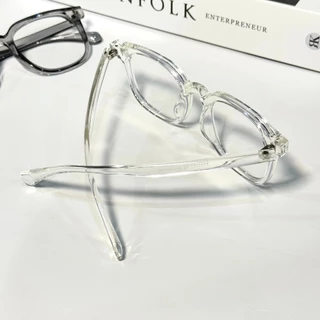 ALP แว่นกรองแสง ทรงเหลี่ยม กรอบหนา Blue light block พร้อมกล่องแว่นและผ้าเช็ดเลนส์ รุ่น ALP-BB0101