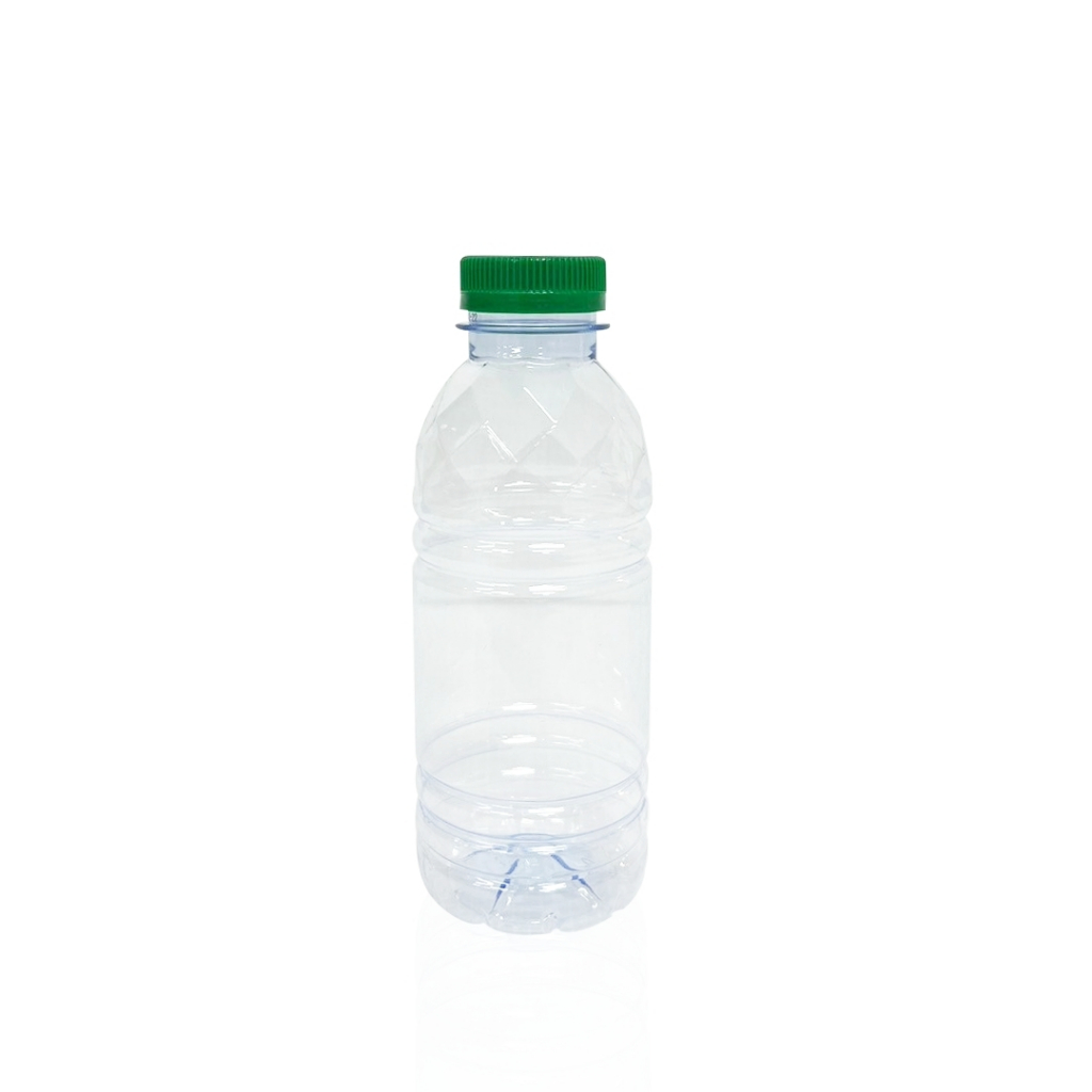 ขวดพลาสติกใส พร้อมฝา ขวดน้ำPET ขนาด250ml ขวดลาย ขวดพลาสติกใส่น้ำชา ขวดใสพร้อมฝา แพ็ค50-90ใบ มาตฐานโรงงาน