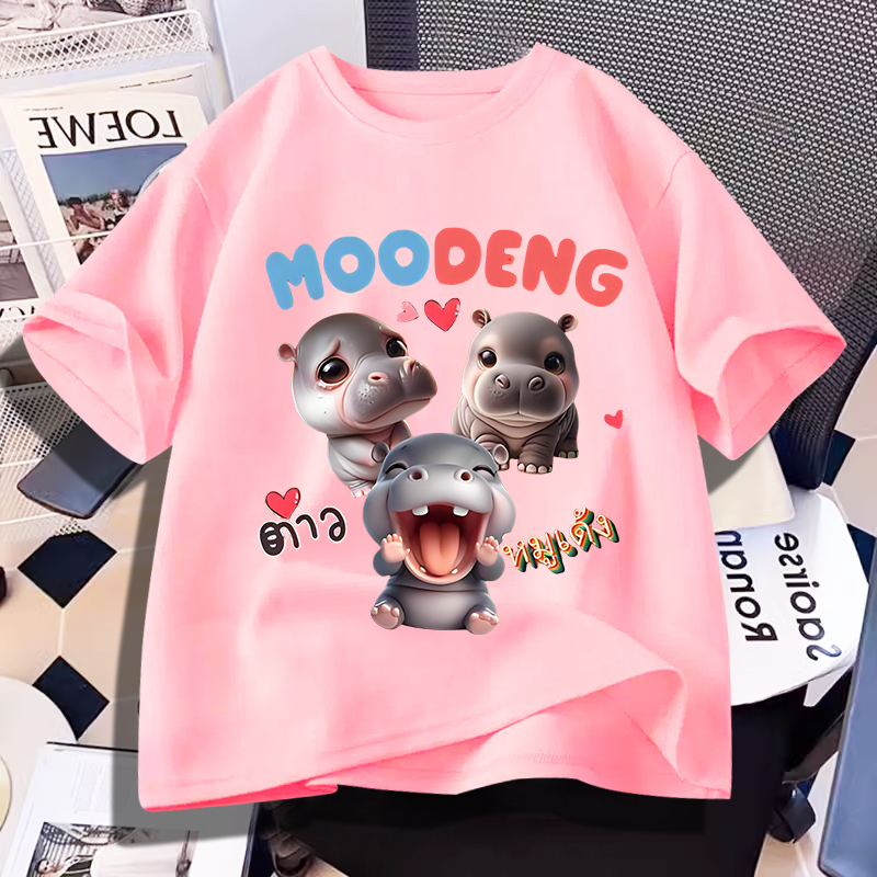 D967 เสื้อยืดแขนสั้น ผ้านุ่มยืดได้ใส่สบายฯ ลายแฟชั่นนานาชาติ ปลีก-ส่ง