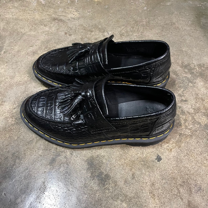 Dr. Martens Adrian Croco Tassel Loafer 25cm