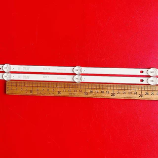 หลอดแบล๊คไล้ท์ทีวี samsung 32 ua32N4003akxxt ua32T4202AKXXT 5 LED 2 แถว สินค้าใหม่ 3V