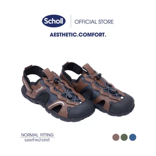 Scholl รองเท้าสกอลล์ รองเท้าแตะ Unisex สกอลล์ รัดส้น รุ่น Explore