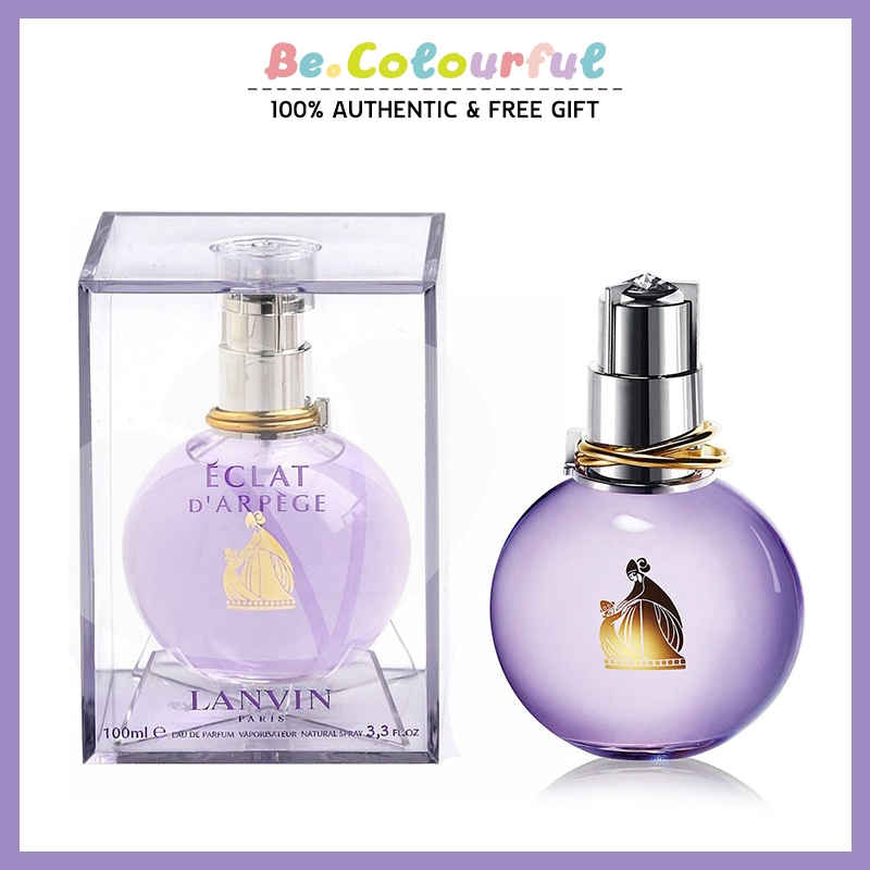 พร้อมส่ง Lanvin Eclat d'Arpege Eau de Parfume for Women 100ml น้ำหอมผู้หญิง น้ำหอม สีม่วงลองแวง