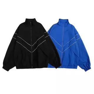 MCTE เสื้อแจ็กเก็ต กันลม แฟชั่นฤดูใบไม้ร่วง สำหรับผู้ชาย และผู้หญิง R6637