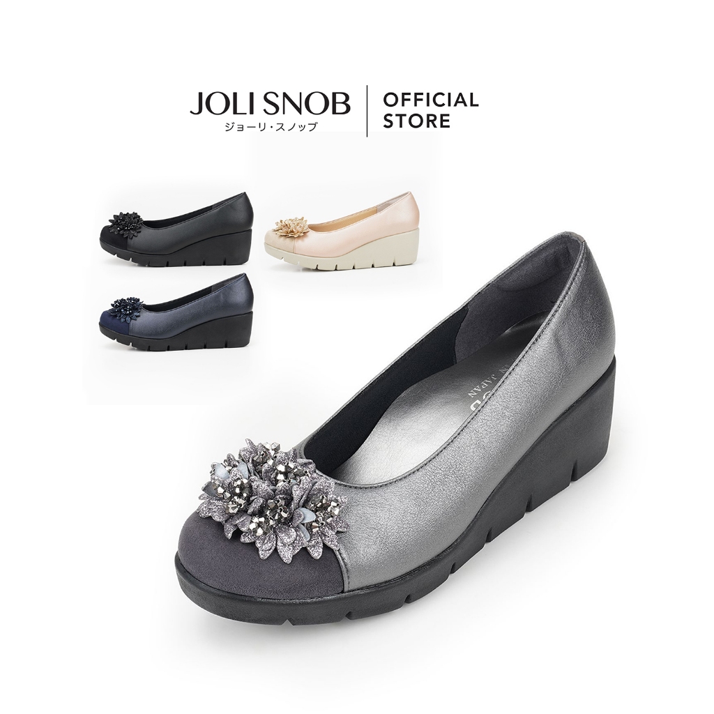 JOLI SNOB | Comfort High Heels รองเท้าส้นสูง ใส่สบาย ผู้หญิง Made in Japan | FC-39618