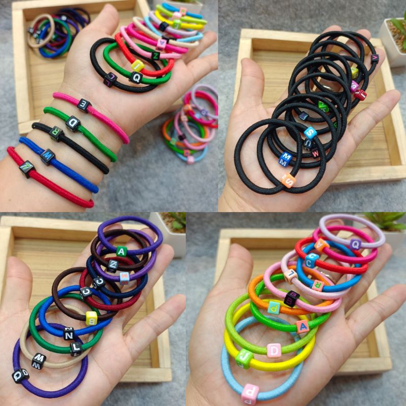 ยางเส้น รุ่น3A-ตาตุ่มABC ยางมัดผม ยางมัดผมนักเรียน **ราคาต่อเส้น** – โปรปัง