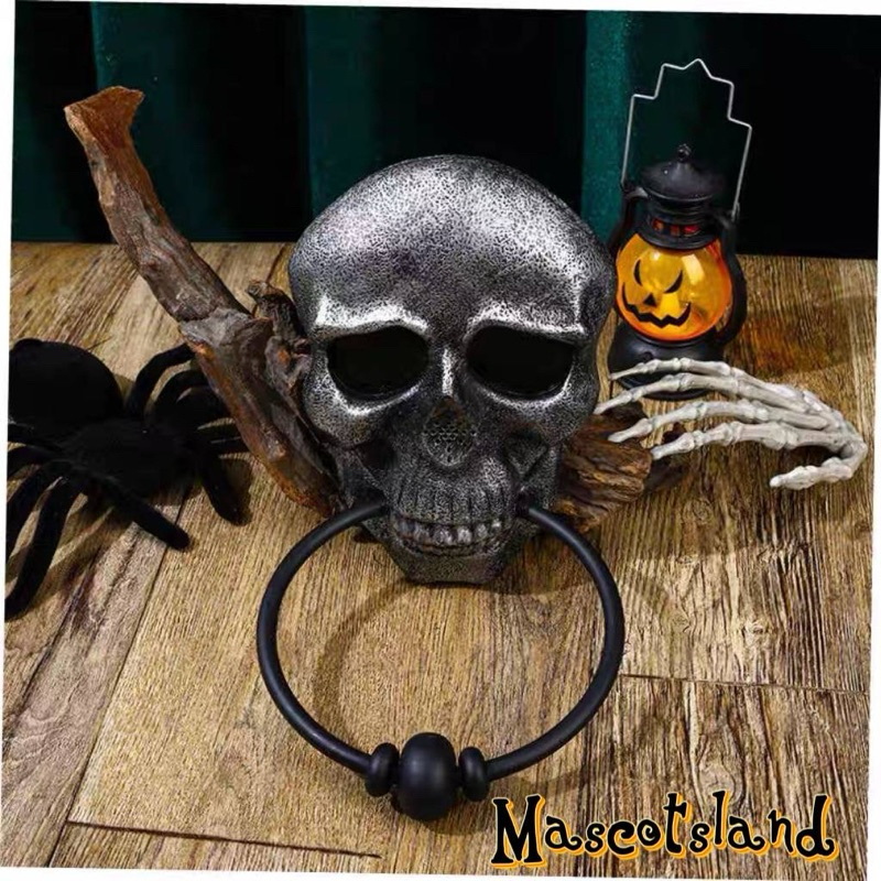 กริ่งประตูฮาโลวีน มีเสียง มีไฟ ออดตกแต่งฮาโลวีน กริ่งประตูผี ออดฮาโลวีน กริ่งหน้าประตู ตกแต่งฮาโลวีน👻ของตกแต่งฮาโลวีน - รูปที่ 7