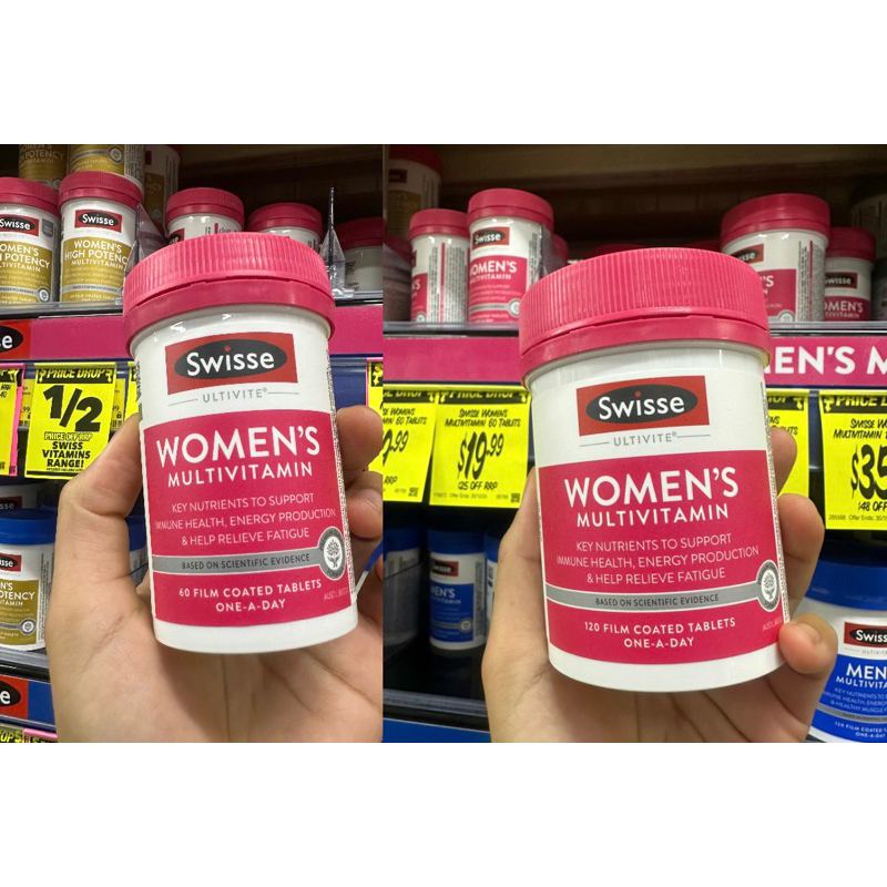 Swisse Womens Multivitamin 60,120 Tablets