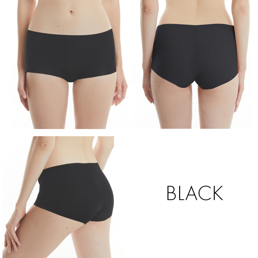 nude. กางเกงในไร้ขอบ Seamless High Rise Briefs เอวสูง เต็มตัว ปกปิดสรีระ รูปที่ 5