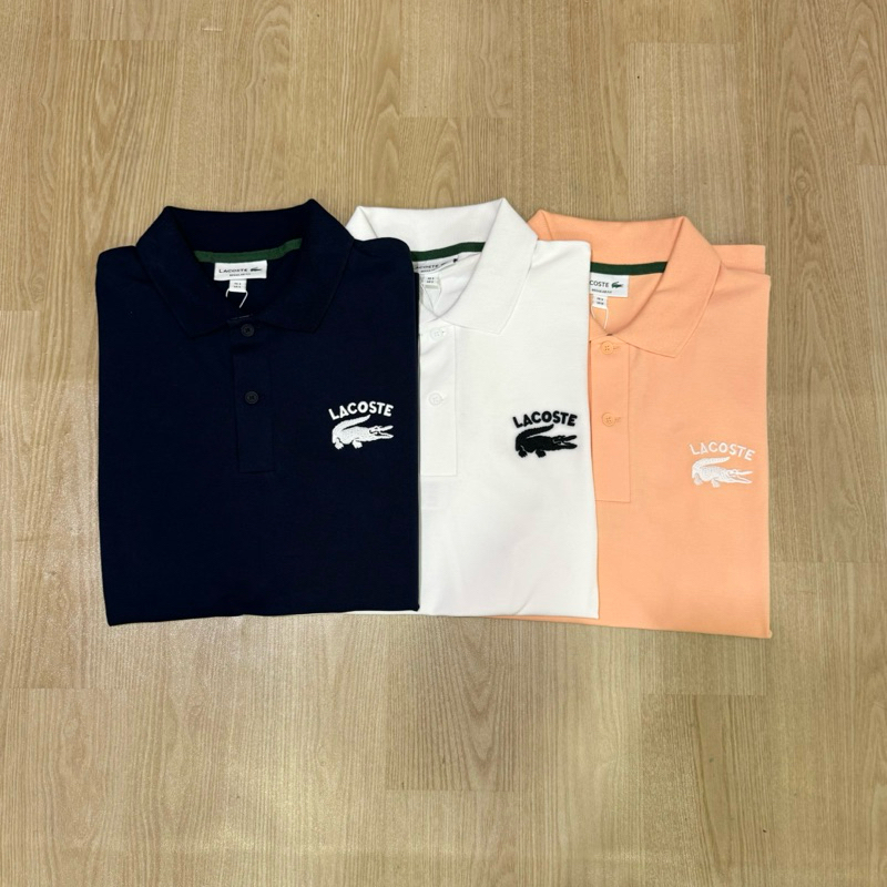 เสื้อคอปก ของแท้ 100% ปักโลโก้ใหญ่ ทรงปกติ ผ้าปิเก้ ผ้าดีมากก สินค้าพร้อมส่ง