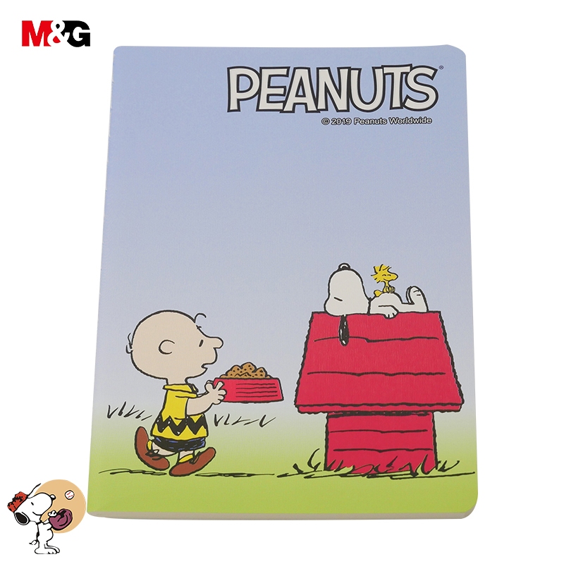 M&G SPYFET11 สมุดโน๊ต Snoopy สมุดปกอ่อน 38แผ่น ขนาด 50K รูปที่ 4
