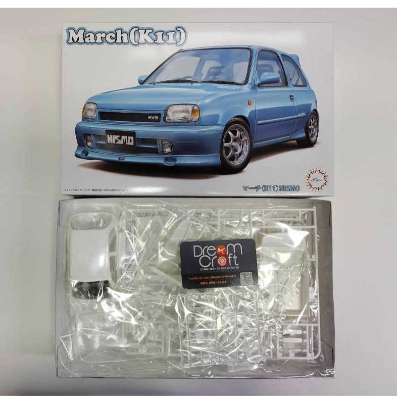 FUJIMI ID295 1/24 March (K11) Nismo (โมเดลรถยนต์ Model DreamCraft)
