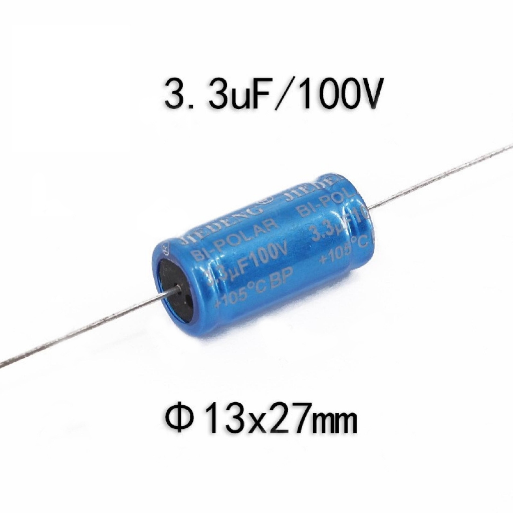 HEXMA  คาปาลำโพงเสียงแหลม 3.3uF 100V 250V จำนวน กรองเสียงแหลม คอนเดนเซอร์ ซีทวิตเตอร์ Cตัดเสียงทุ้ม 1ตัว ซีลำโพงเสียงแหล