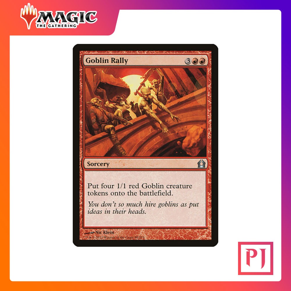 [MTG] Goblin Rally [RTR] [RED] [UNCOM] [NORMAL] [ENG] (การ์ดจิค / Magic the Gathering)