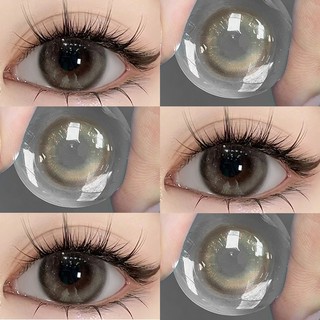 【ซื้อ2ชิ้นลด8% ซื้อ3ชิ้นลด10%】Midroo Lens คอนแทคเลนส์ตาหวาน Ringo Brown 14.2 มม รายเดือน คอนแทคเลนส์/1คู่