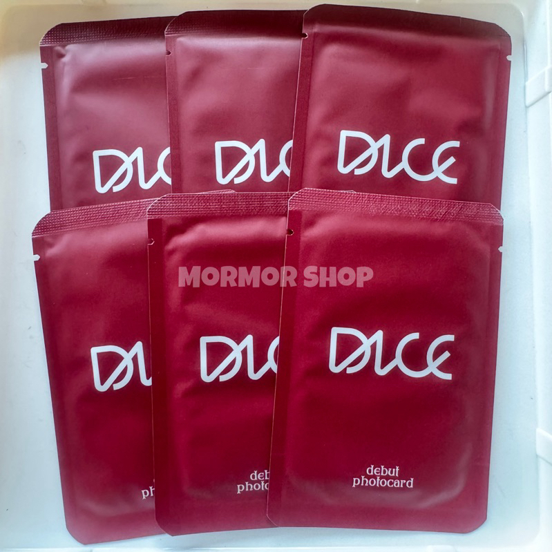 Debut Card DICE - ซองสุ่มการ์ดไดซ์ ยังไม่แกะ