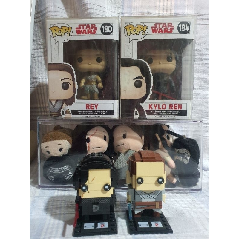 star wars rey & kylo ren