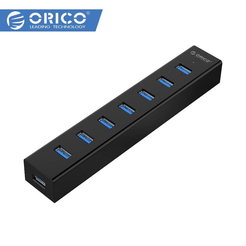 ORICO H7013-U3 USB3.0 HUB 7 Ports USB3.0 HUB With 5V2A Power Adapter โอริโก้ ฮับยูเอสบี 7 พอร์ต