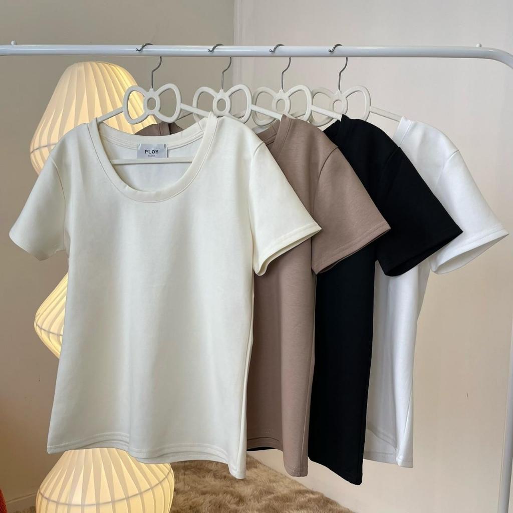 PP8807 เสื้อยืดคอกลมแขนสั้นผ้านุ่ม
