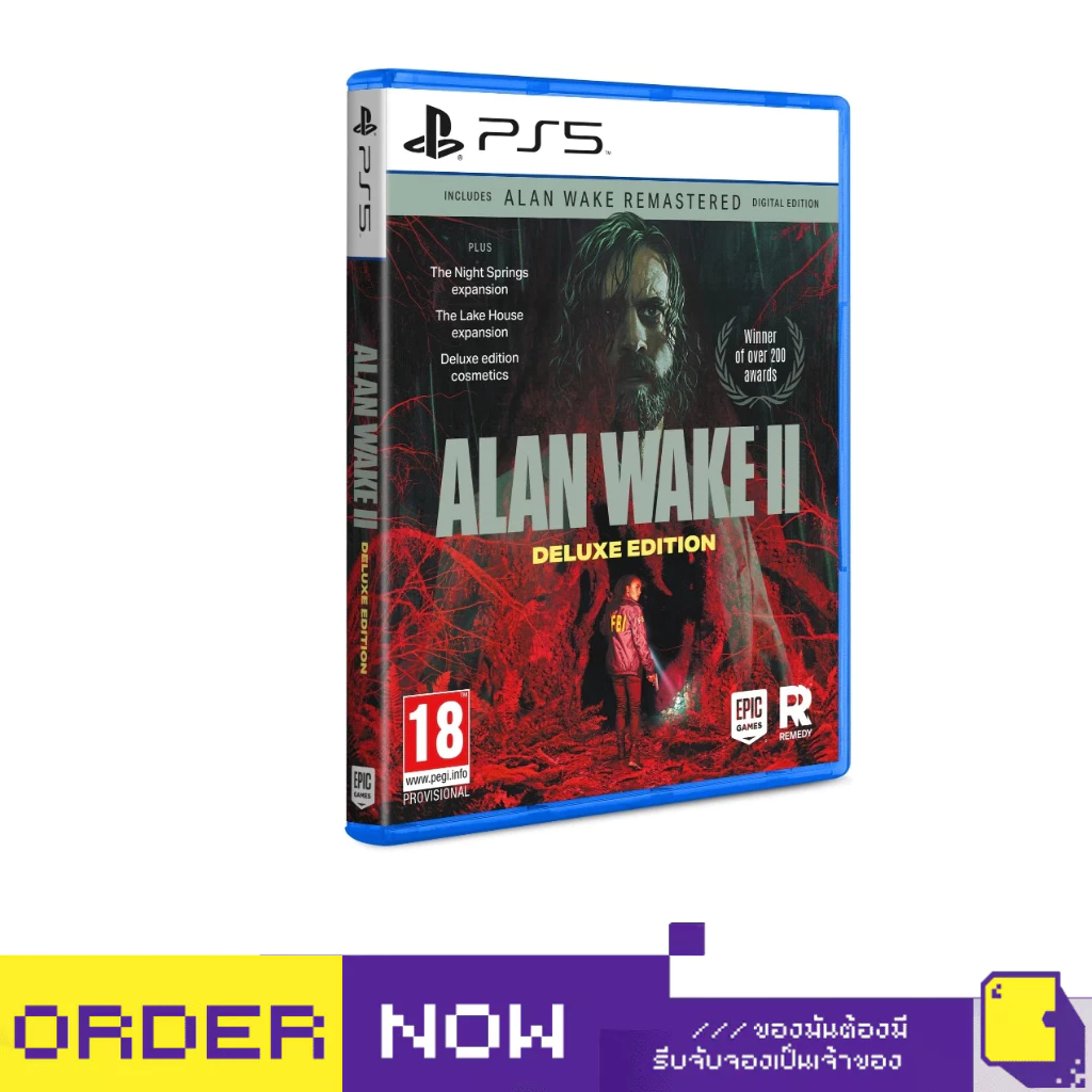 [+..••] พร้อมส่ง | PS5 ALAN WAKE II [DELUXE EDITION] (เกม PlayStation™ 🎮)