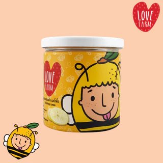เลิฟฟาร์ม (LOVEFARM) - เลมอนอบแห้ง รสน้ำผึ้ง 120 กรัม ผลไม้อบแห้ง
