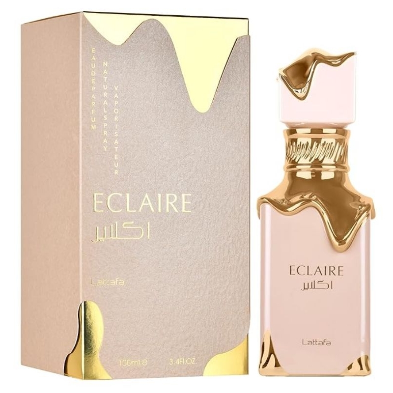 น้ำหอม Lattafa Eclaire Eau de Parfum Spray for Women, 3.4 Ounce