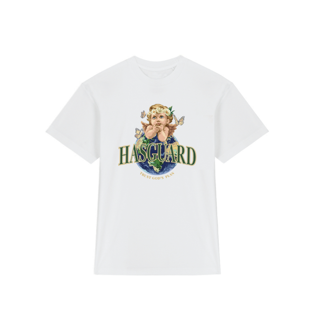 HASGUARD T-Shirt The Angle White