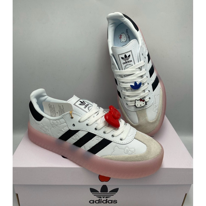 รุ่นขายดี รองเท้าผ้าใบ SAMBA X Hello รุ่นมาแรง ต้องมี น่ารักสุดๆ (size36-41)แถมกล่อง