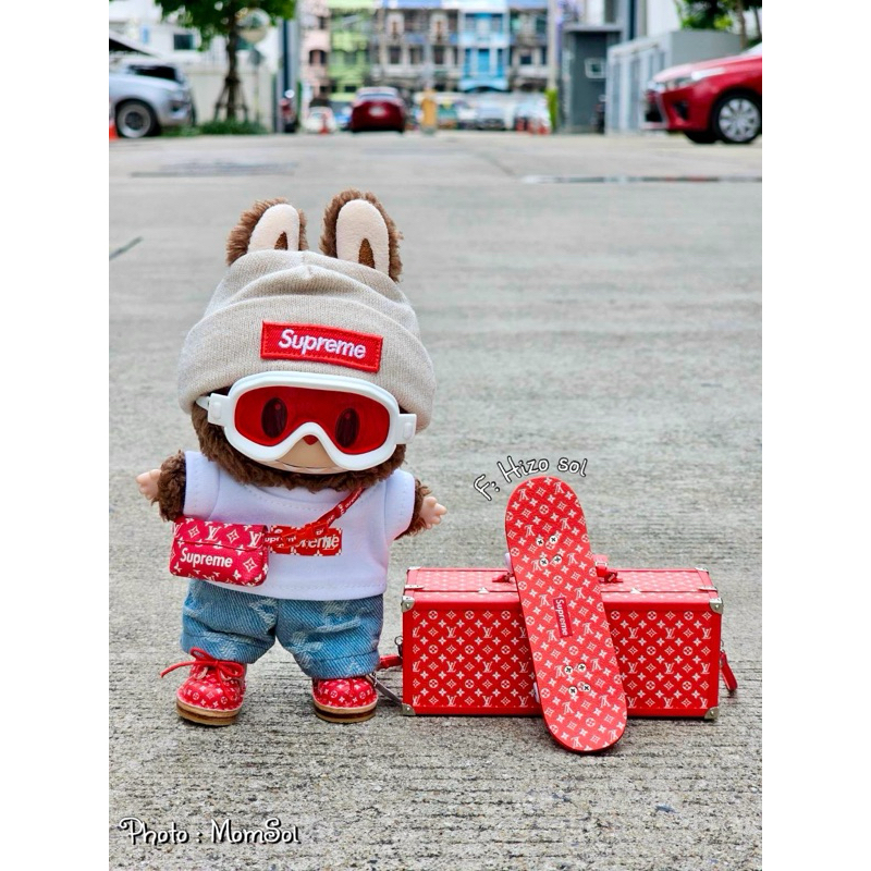รองเท้า กระเป๋า Labubu หลุยซูพรีม / รองเท้าแฮนเมค
