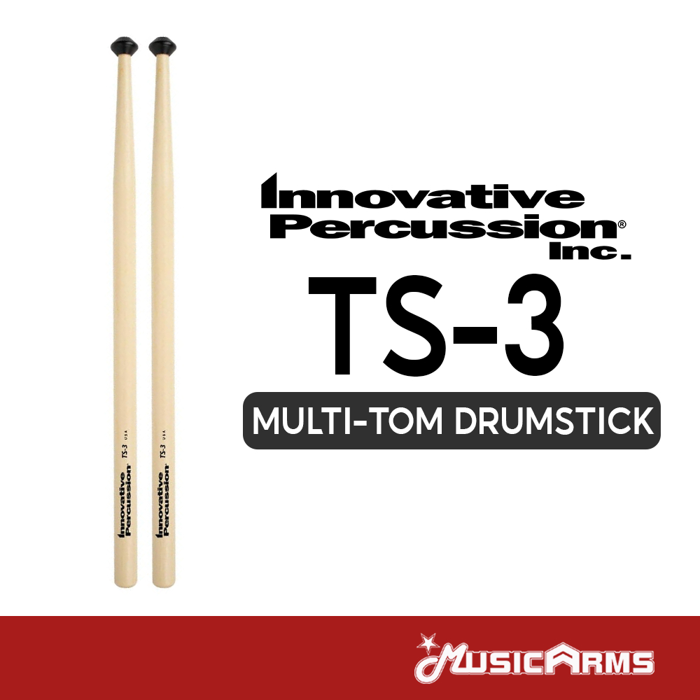 Innovative Percussion TS-3 ไม้กลองเทเนอร์ดรัม Marching Tenor Stick Innovative TS3