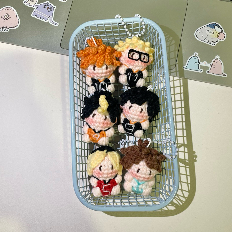 fav.jellyfish | พวงกุญแจไฮคิว!🍊🪶🤏🏻✨ Haikyuu keychain!