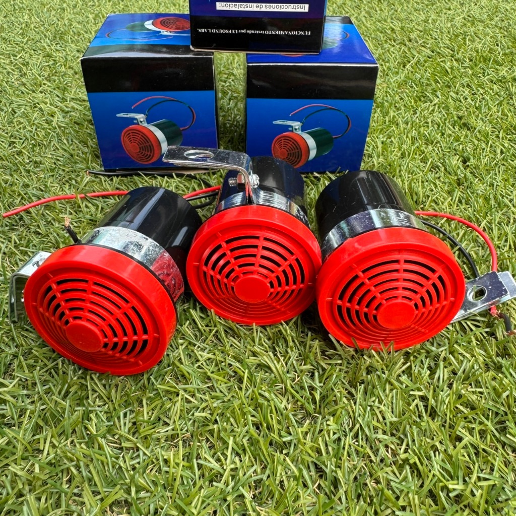 แพ็ค1ชิ้นราคาโปรโมชั่นแตรถอยหลังรุ่นเสียงญี่ปุ่น 105dB ใช้ได้ทั้ง 12v-24v