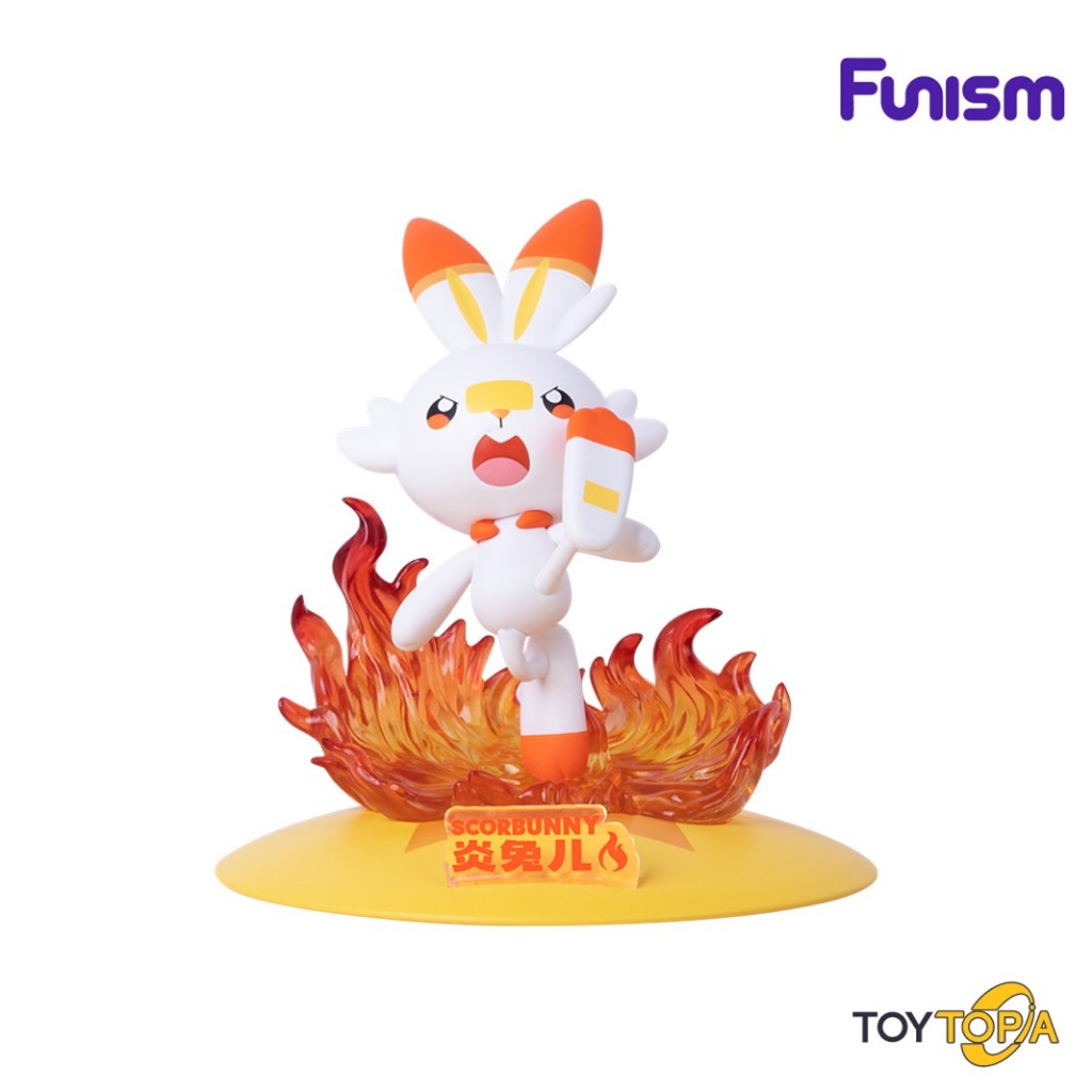 (PF2044) Scorbunny Twinkmont: Pokemon by Funism