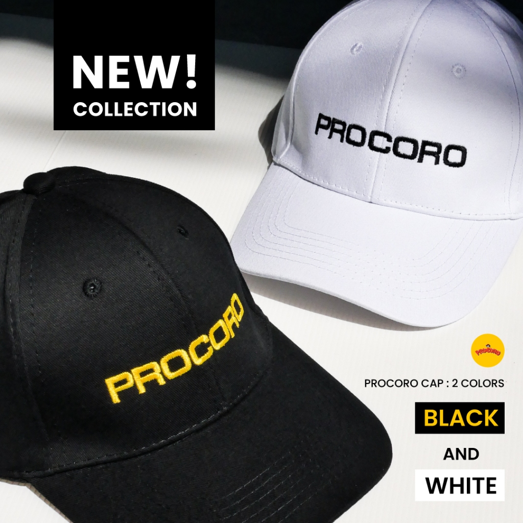 หมวกแก๊ป Procoro Cap ทรงสวยมี 2 สี พร้อมส่ง!