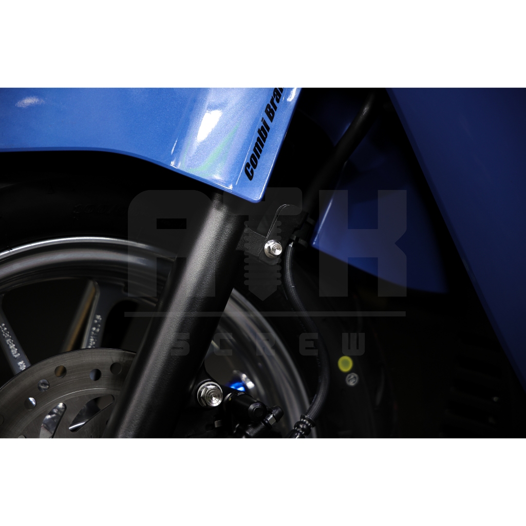 น็อตยึดสายเบรค-งานกลึงมือ-น็อตหัวสนาม-Honda-Giorno-125-สีเลส (จัดส่งวันถัดไป)
