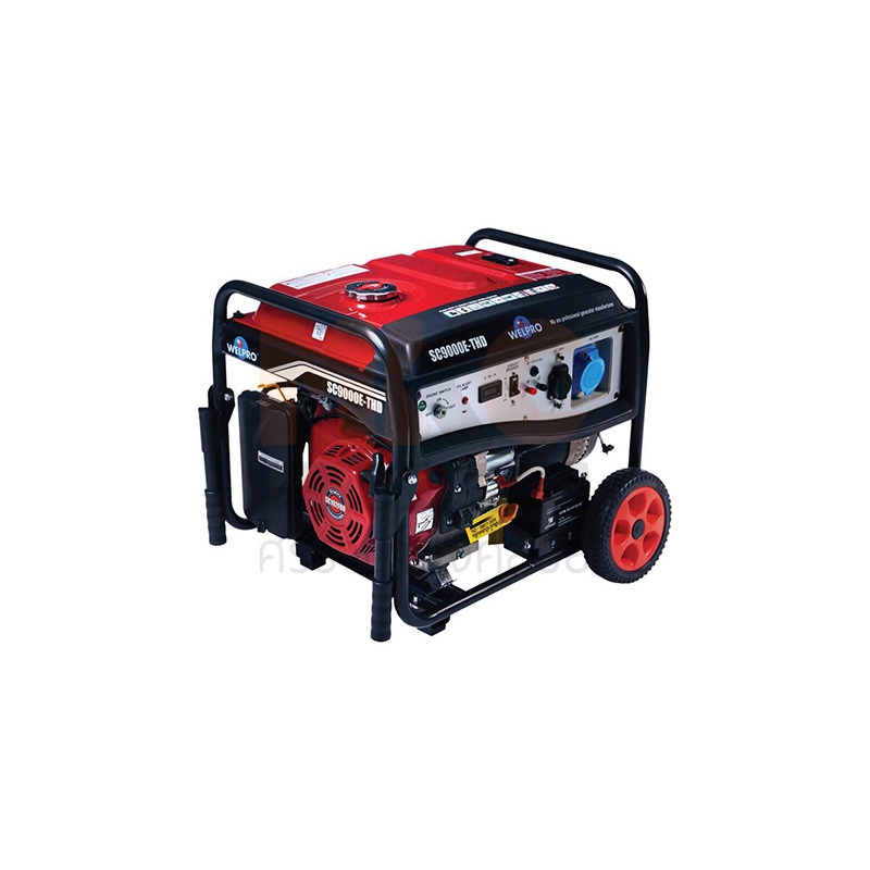 WELPRO เครื่องปั่นไฟ SC6000ETHD