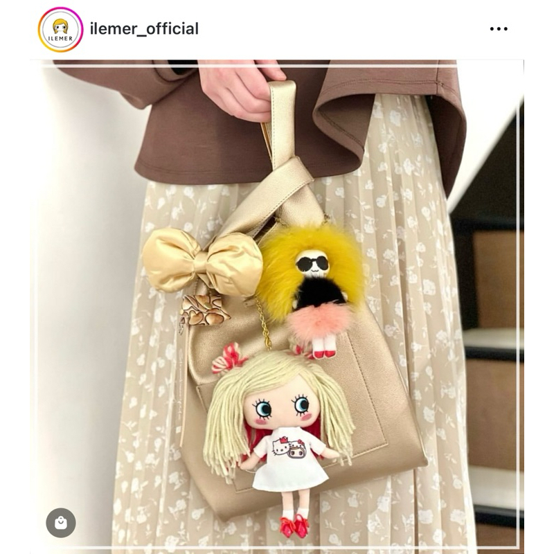 [📌เก็บโค้ดส่วนลดก่อนนะคะ] พวงกุญแจ Surprise Happy Doll ILEMER/ILEMER x HELLO KITTY🎀 จากญี่ปุ่น🇯🇵 แท้