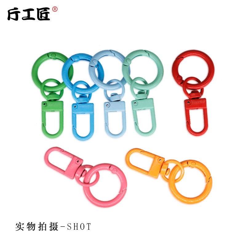 ห่วงกลม2.4+ตะขอตัวยู เซ็ต 5 ชิ้น