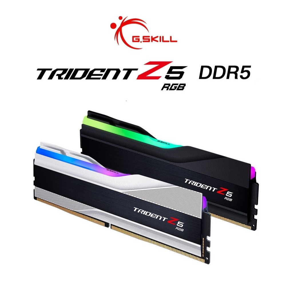 RAM G.SKILL DDR5  48/8400 Trident Z5 RGB Black / White (F5-8400J4052G24GX2-TZ5RK) 24GBx2 48GB