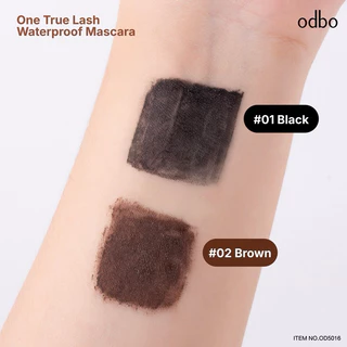 ODBO ONE TRUE LASH WATERPROOF MASCARA โอดีบีโอ วัน ทรู ลัช วอเตอร์ปรู๊ฟ มาสคาร่า OD9010