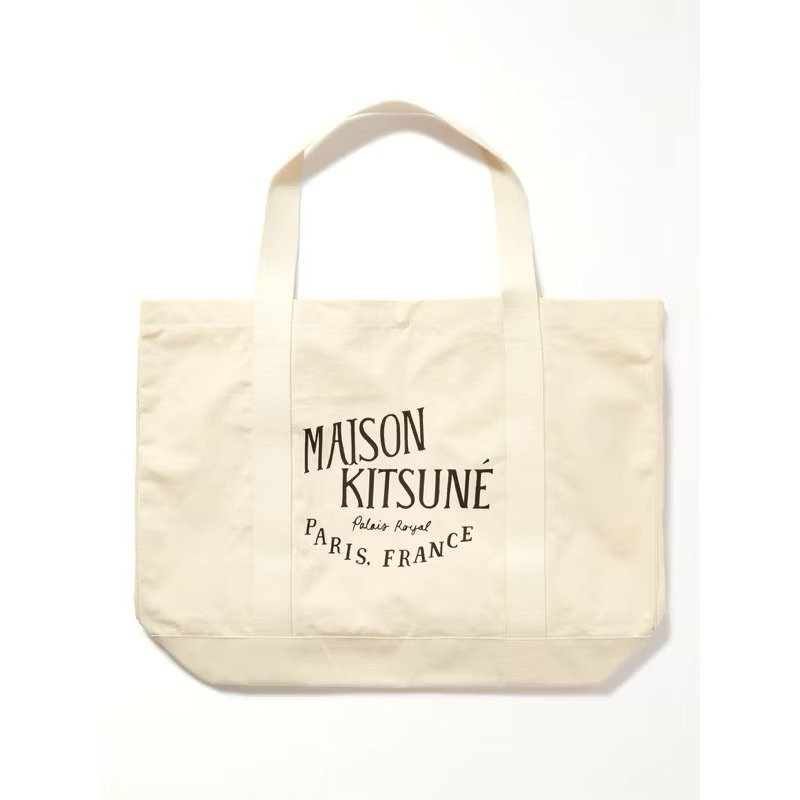 Maison kitsune tote bag ของแท้💯