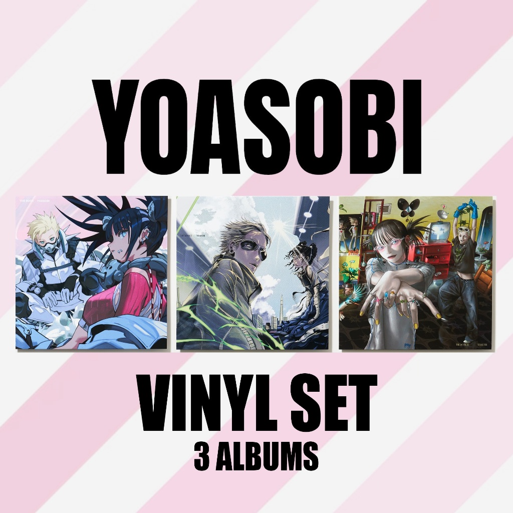 แผ่นเสียง YOASOBI - THE BOOK 1-3 Vinyl SS [LP] ใหม่ ส่งของ 3 มีนา