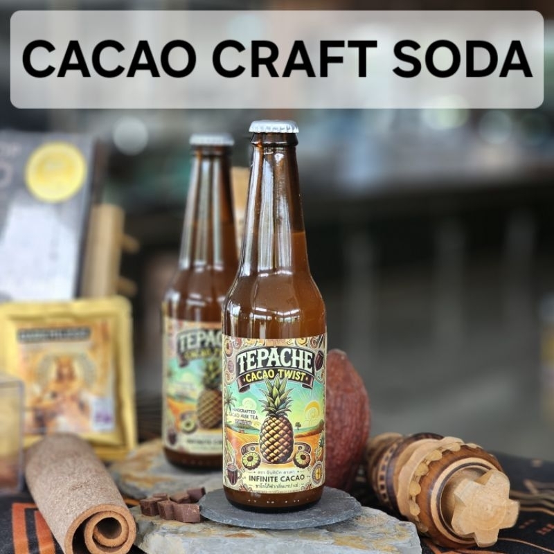 Cacao Craft Soda 330ml ชาโกโก้ซ่า คราฟท์โซดา