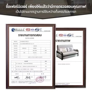 เตียงโซฟา โซฟาปรับนอน โซฟาเบด3ฟุต4ฟุต 5ฟุต ด้วยการจัดเก็บ ปลอกถอดซักได้ พร้อมหมอน2ใบ โซฟาsofa bed