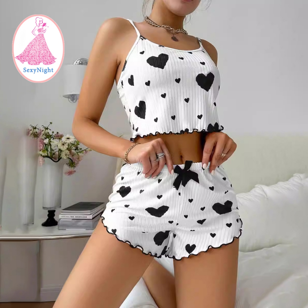 SexyNight 🌜🌜 กระโปรงผ้าซาติน ชุดนอนกระโปรงผ้าซาติน เว้าหลัง ราคาถูก พร้อมส่งจากไทย（H9139）