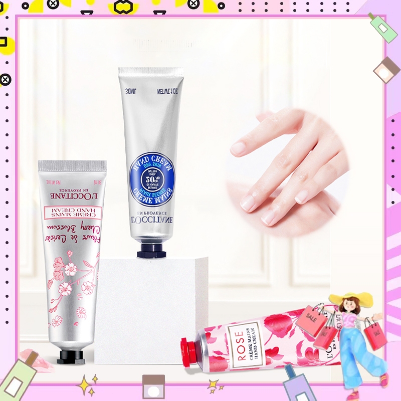 แท้ L'Occitane Hand Cream 30ml ให้ความชุ่มชื้นแก่มือ