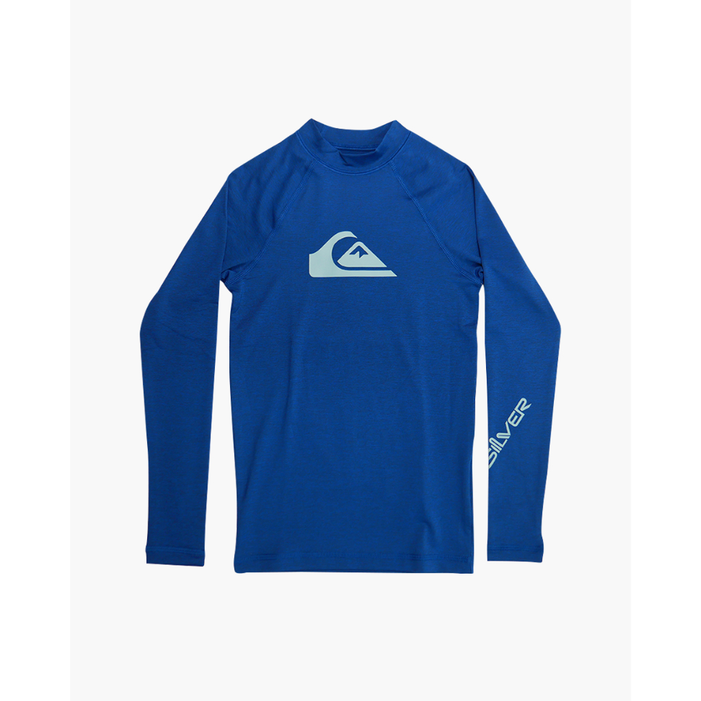 Quiksilver เสื้อรัชการ์ดสำหรับเด็กผู้ชาย ALL TIME LS YOUTH 241 UQBWR03072-BYCH