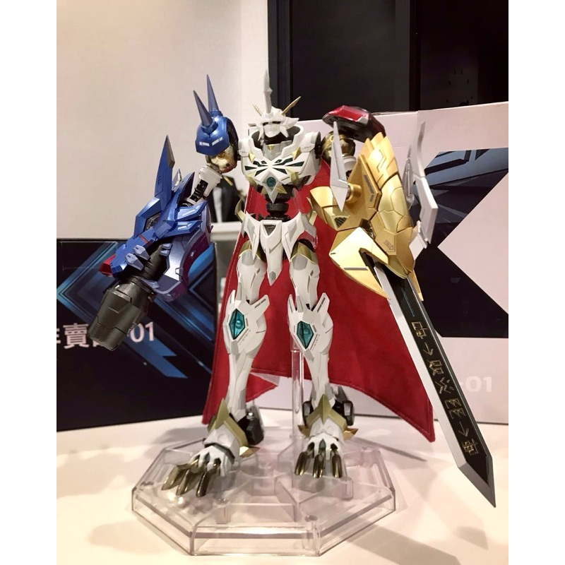 [เก่า/หัก] Tungmung Omegamon EX-01 Digimon Die cast figure โอเมกามอน ฟิกเกอร์ ดิจิมอน