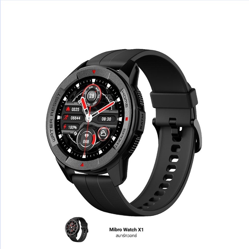 [New Arrival] Mibro Watch X1 สมาร์ทวอทช์ หน้าจอ Amoled HD 1.3 นิ้ว -1Y